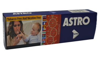 Astro [ Grapefruit ] Cigarettes,10Box/20 200 Herbal Cigarettes