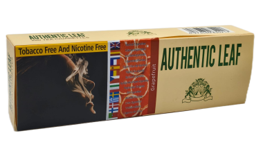 Authentic Leaf [ Grapefruit ] Cigarettes,10Box/20 200 Herbal Cigarettes
