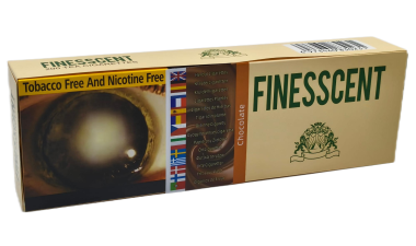 Finesscent [ Chocolate ] Cigarettes,10Box/20 200 Herbal Cigarettes
