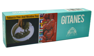 Gitanes [ Strawberry ] Cigarettes,10Box/20 200 Herbal Cigarettes
