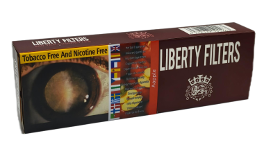 Liberty Filters [ Aapple ] Cigarettes,10Box/20 200 Herbal Cigarettes