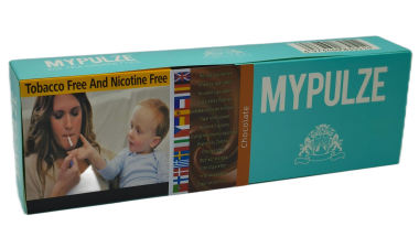 Mypulze [ Chocolate ] Cigarettes,10Box/20 200 Herbal Cigarettes
