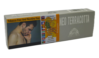 Neo Terracotta [ Pineapple ] Cigarettes,10Box/20 200 Herbal Cigarettes