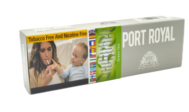 Port Royal [ Green Tea ] Cigarettes,10Box/20 200 Herbal Cigarettes